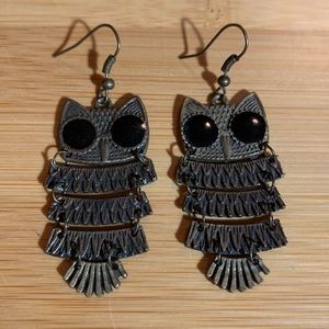 2for$15!! Owl chandelier earrings 🦉